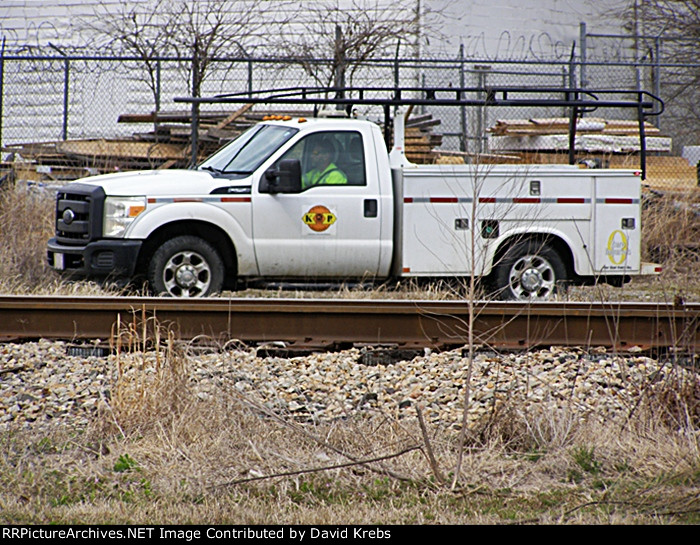 Kiamichi Railroad pickup